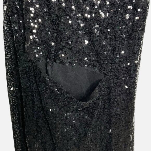 Mac Duggal Sequin Ruffled One-Shoulder Gown **READ FLAW** - Picture 12 of 12